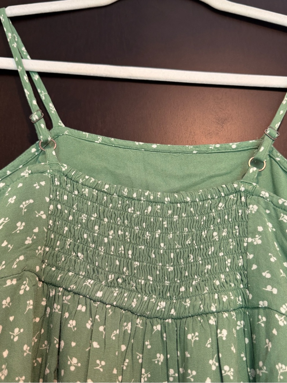 ABERCROMBIE KIDS mint green smocked dress - Picture 6 of 9